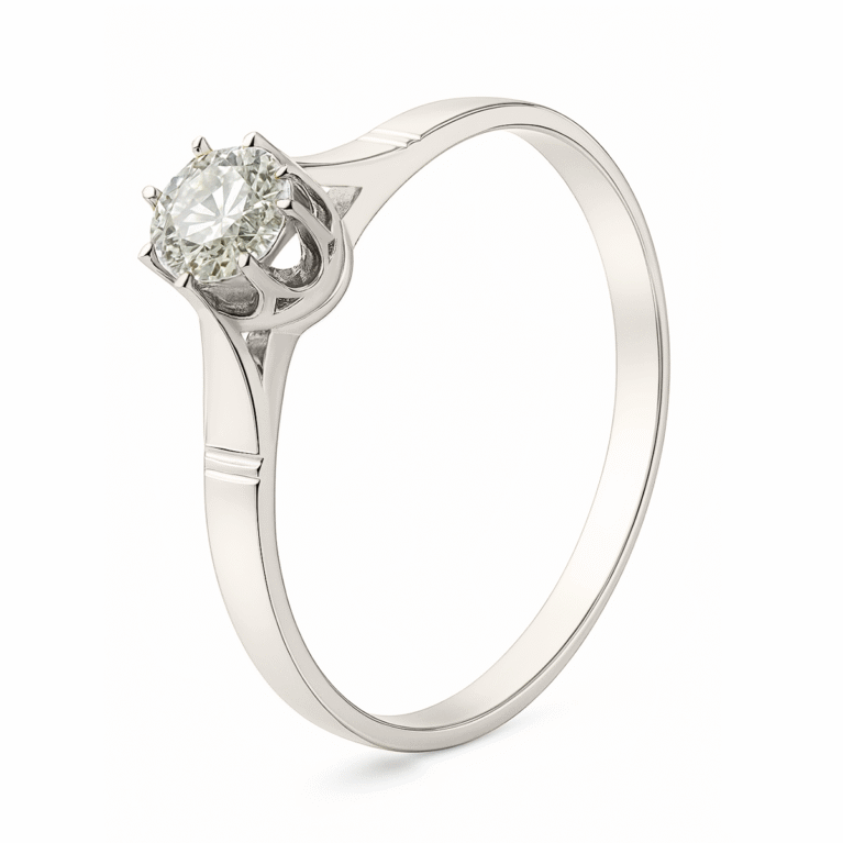 Pierścionek złoty Classique