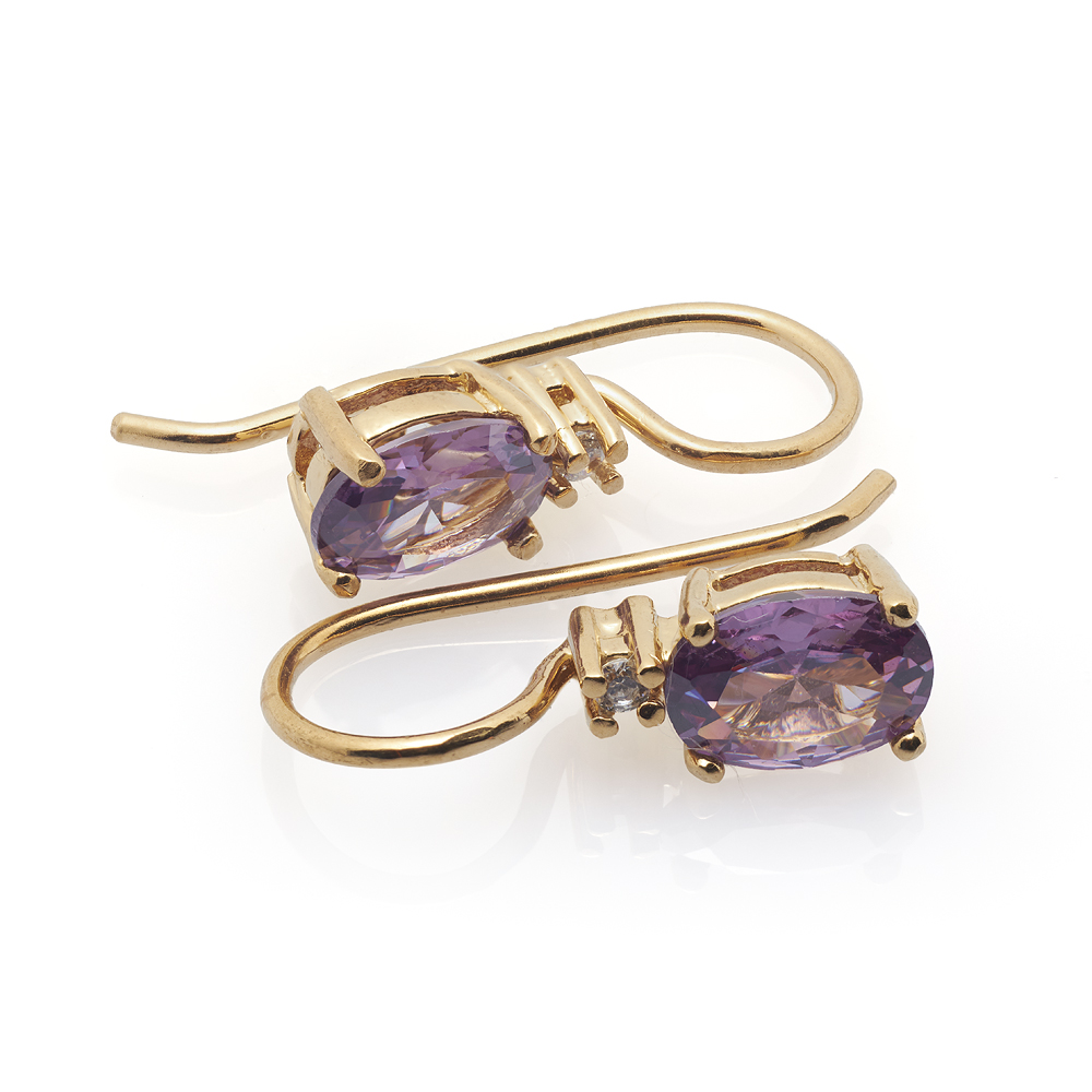 Nausznice złote Espoire