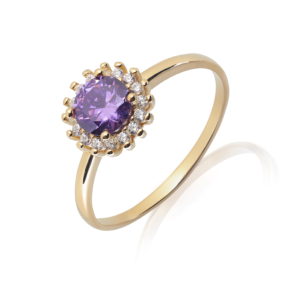 Pierścionek złoty Sentiment