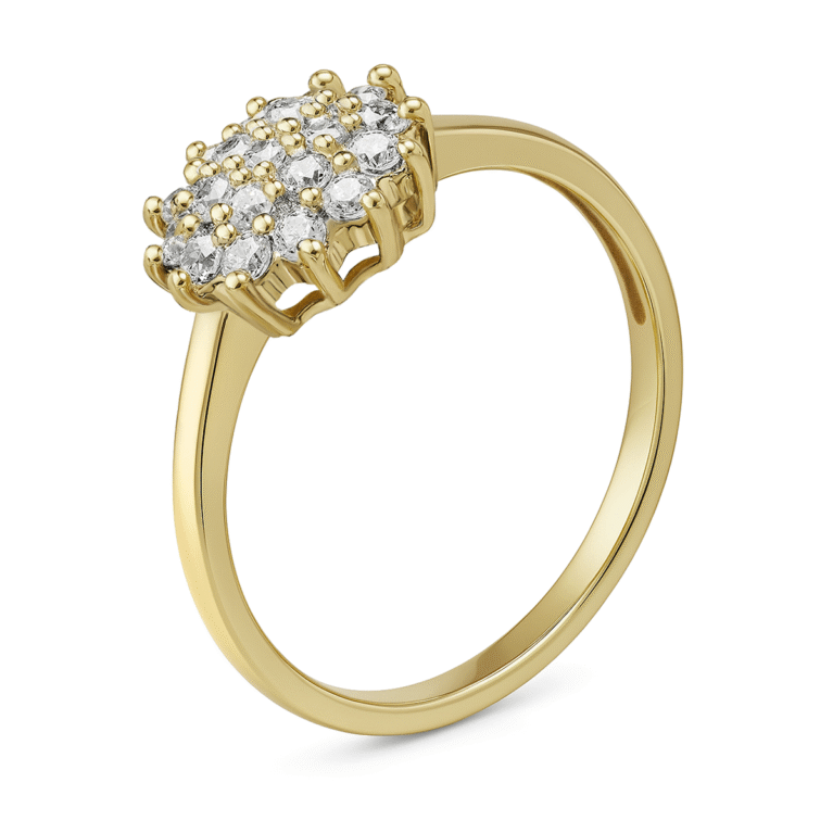 Pierścionek złoty Bouquet