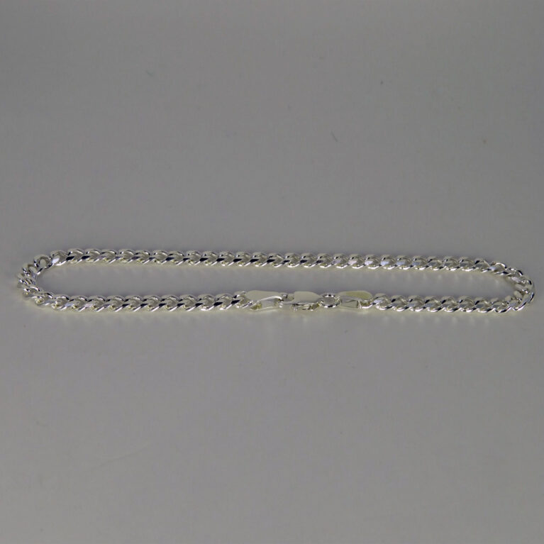 Bransoletka srebrna Pancerka