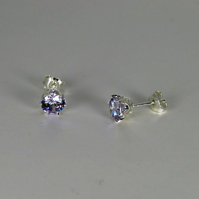 Kolczyki srebrne Memoire